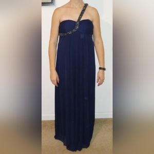 Beautiful dark blue dress